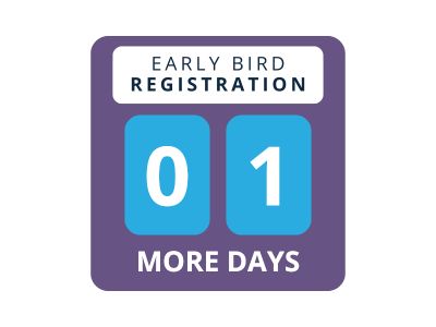 Early Bird Registration Ends This Tomorrow!